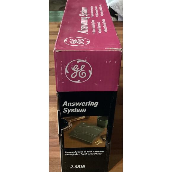 GE Answering System Fully Digital Family Answering System 2-9815 New - Picture 9 of 10